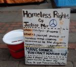 Manchester Homeless Camp in St Ann's Square